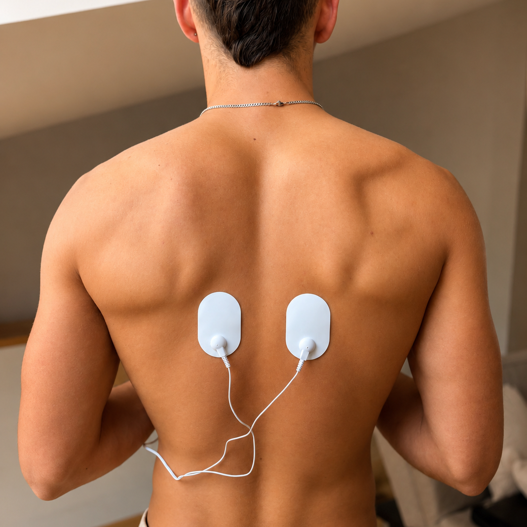 Masajeador de cuello y espalda electromagnético